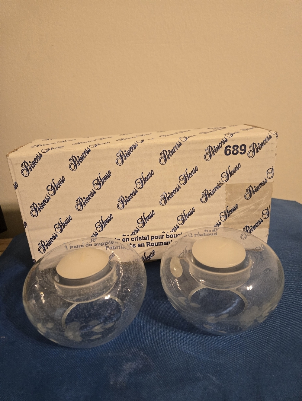 Princess House Vintage Votive Set #689